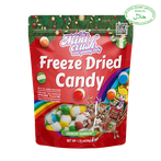 Bonbons gélifiés arc-en-ciel lyophilisés